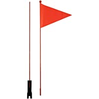 Banderín para Bicicleta Infantil- Banderín De Seguridad Asta De Bandera De Bicicleta De Montaña De 120 Cm- Equipo De…